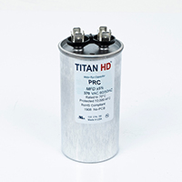 TITAN HD Run Capacitor 80 MFD 370 Volt Round
