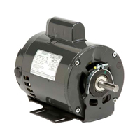 Belted Fan & Blower Motor, 1 HP, 115/208-230 Volts, 1725 RPM, 14.0/7.0 Amps