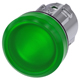 Indicator Light shiny, green, lens, smooth