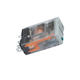 Plug-in Relay Premium LED, Mechanical Flag 5-pin Square Base SPDT