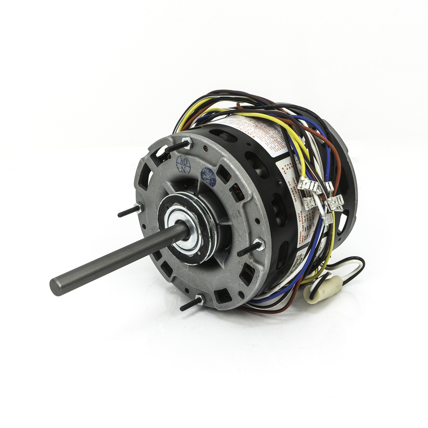 5 5/8" Dia. Multi-HP Direct Drive Blower Motor, 208-230 Volts, 1075 RPM ...