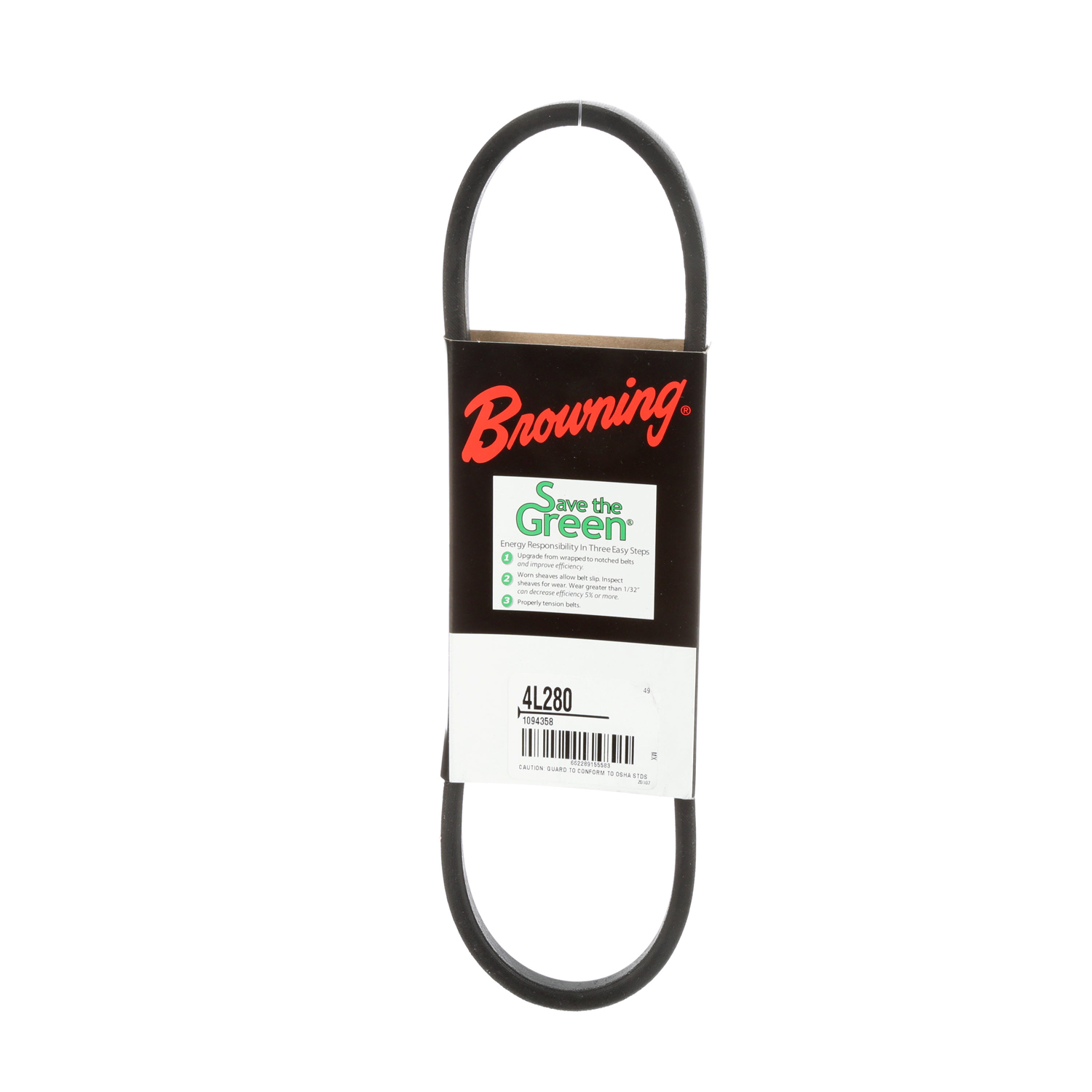 4L280 - Browning Wrapped FHP Belt