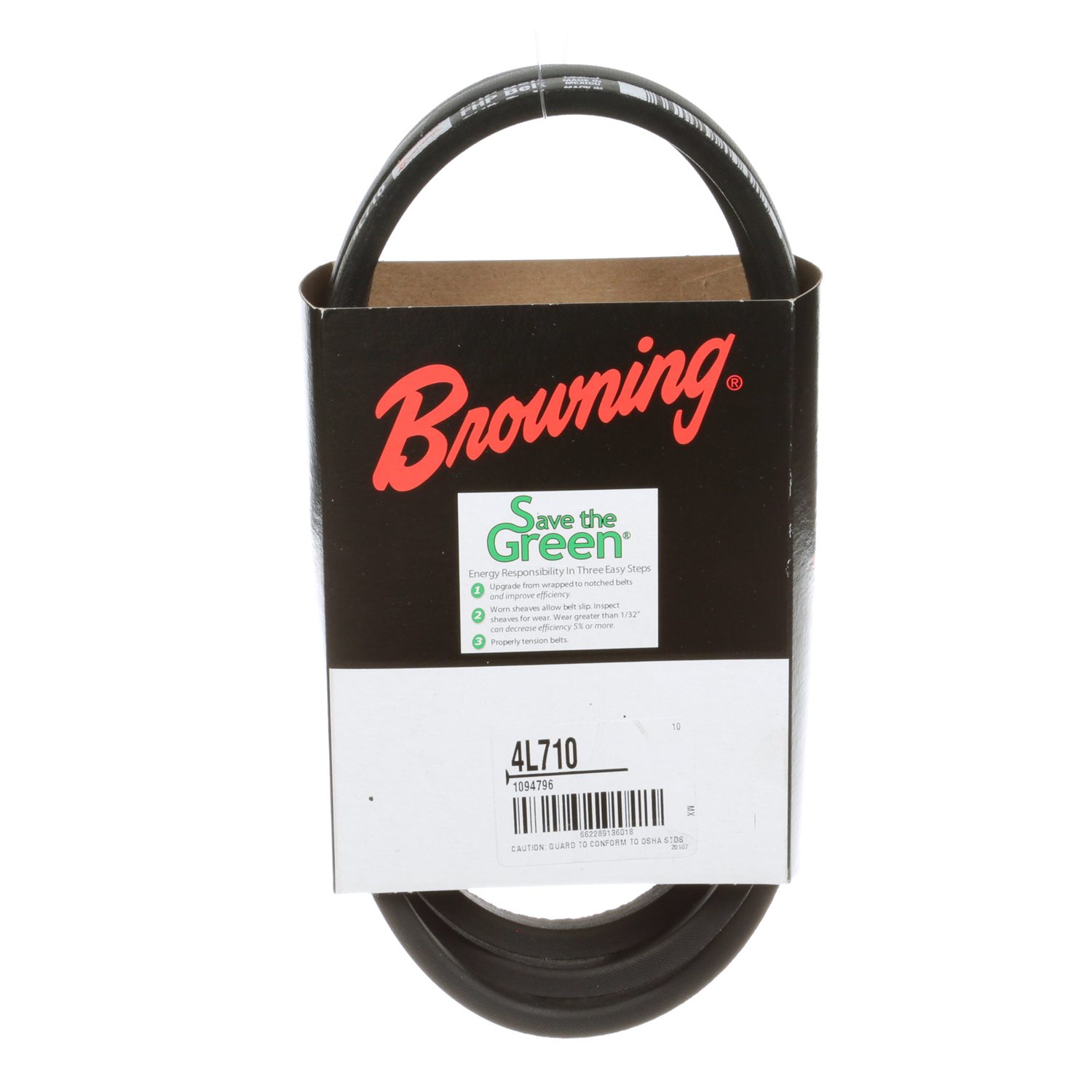4L710 - Browning Wrapped FHP Belt
