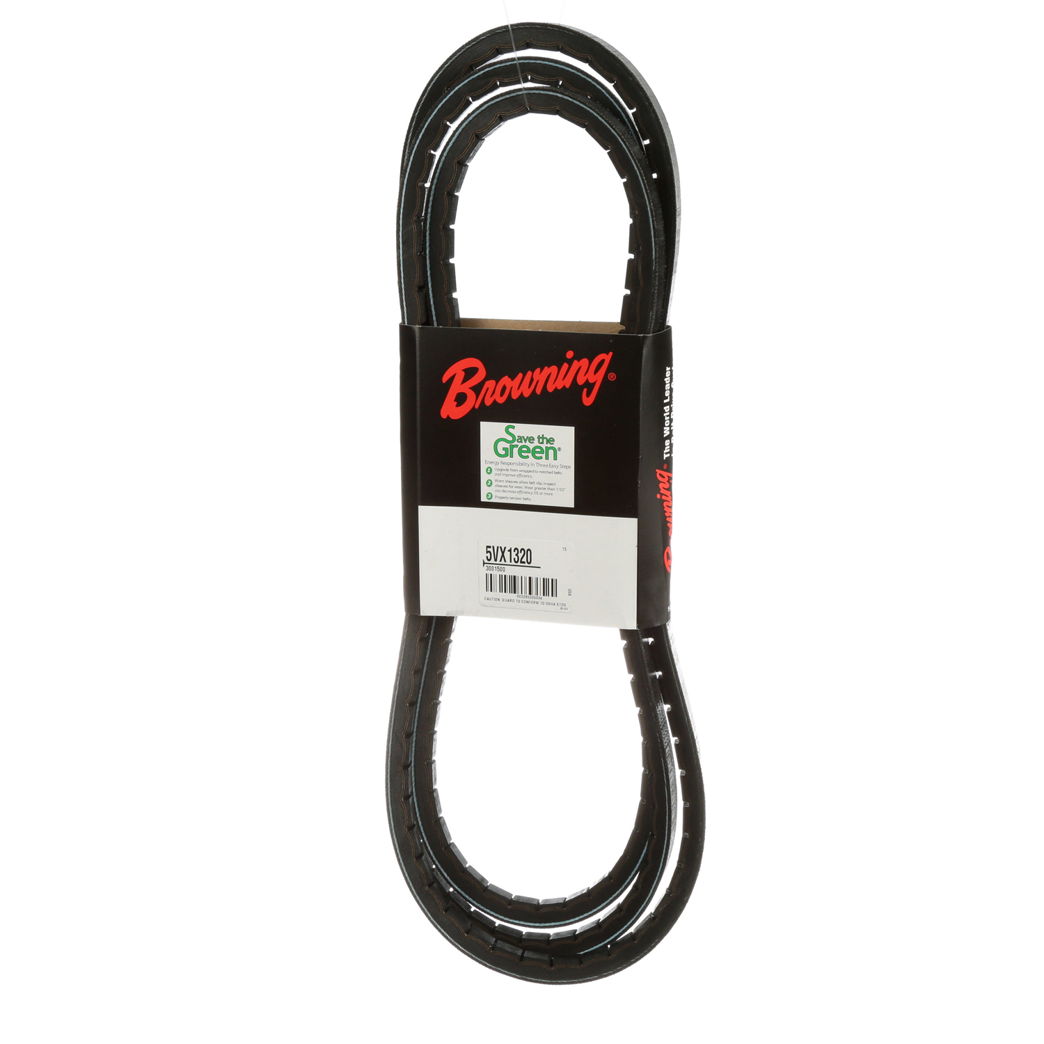 thumbnail image 2 of Browning A38 Super Gripbelt A Belt Section 39.3 Pitch Length 40.2 Inches Outside 2 of 10