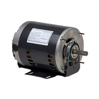 Commercial Belted Fan & Blower Motor, 1-1/2HP, 208-230/460 Volts, 1725 RPM, 4.8/2.4 Amps