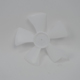 Plastic Fan Blade 6-1/2" Diameter CW Rotation 5 Blade