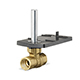 Valves & Actuators ball valve, chrome-plated brass ball & brass stem