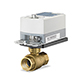 Valves ball valve assy, chrome-plat brass ball & brass stem