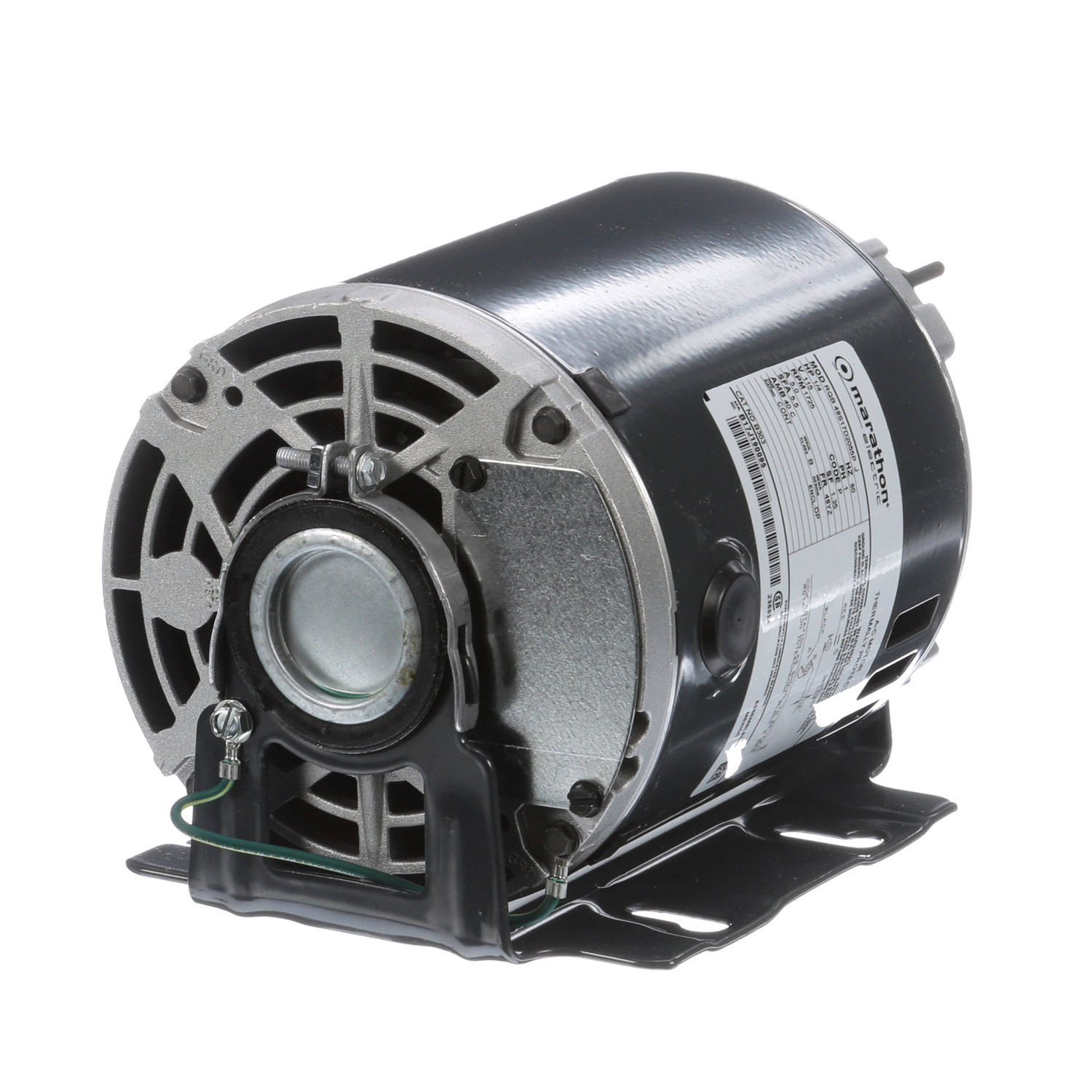 Marathon 48Y Frame Split Phase 1/4 HP Motor 1725 RPM 115 Volts ...