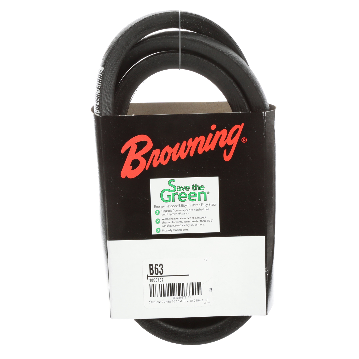 B63 - Browning Super Grip Classic B Section V Belt