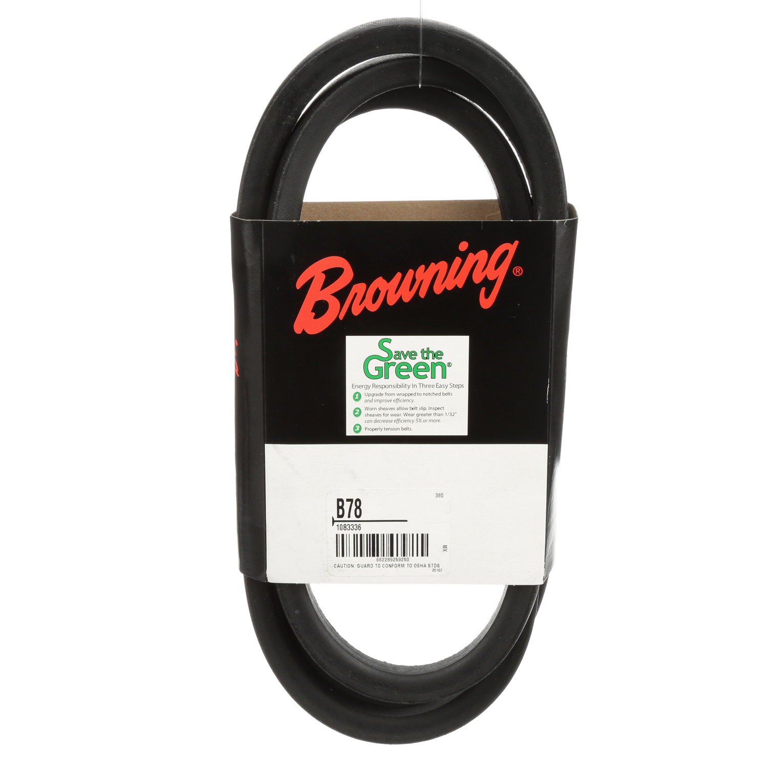 B78 - Browning Super Grip Classic B Section V Belt