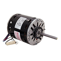 Century 5-5/8 Inch Diameter Motor 1 HP 1075 RPM 3 Speed 460 Volts