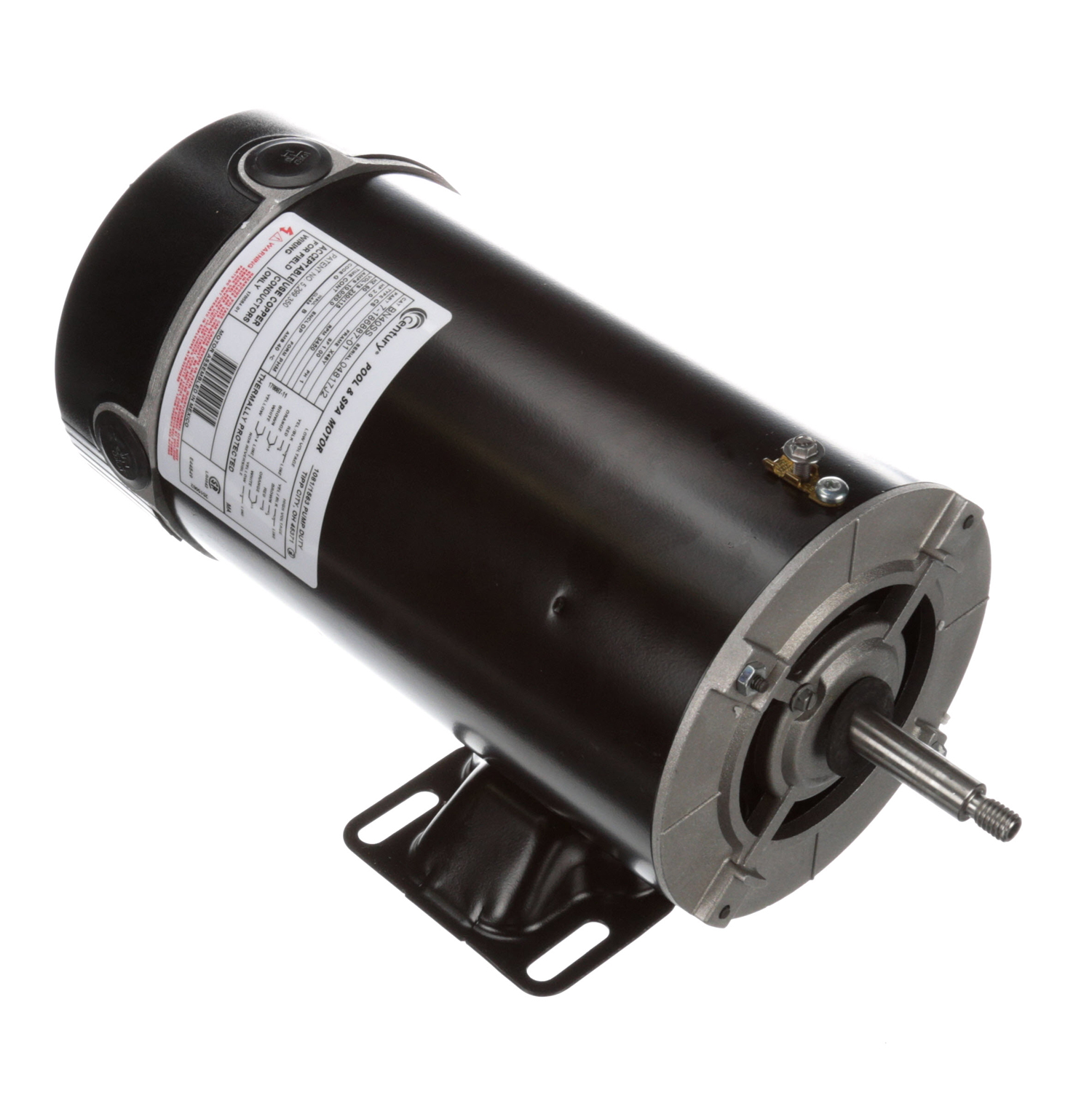 Above Ground Swimming Pool Pump Motor 230/115 Volts 3450 RPM 2 H.P.