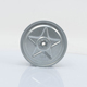 Galvanized Steel Blower Wheel 3-13/16" Diameter 1/4" Bore