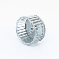 Galvanized Steel Single Inlet Blower Wheel 3-13/16