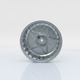 Galvanized Steel Blower Wheel 4-1/4" Diameter 1/4" Bore