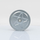 Galvanized Steel Blower Wheel 4-1/4" Diameter 1/4" Bore