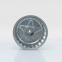 Galvanized Steel Blower Wheel 4-1/4