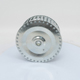 Galvanized Steel Single Inlet Blower Wheel 7-31/64" Diameter 1/2" Bore, CW