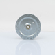 Galvanized Steel Single Inlet Blower Wheel 3-27/32" Diameter 1/4" Bore, CW