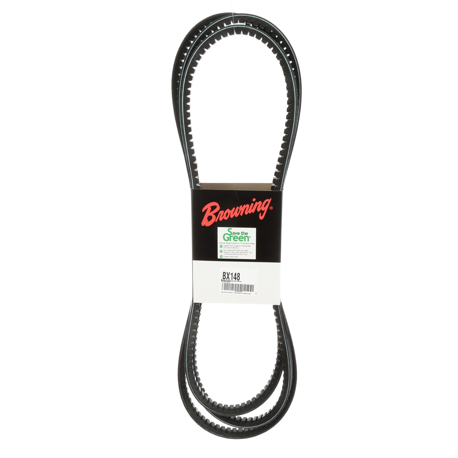 thumbnail image 2 of Browning A38 Super Gripbelt A Belt Section 39.3 Pitch Length 40.2 Inches Outside 2 of 10