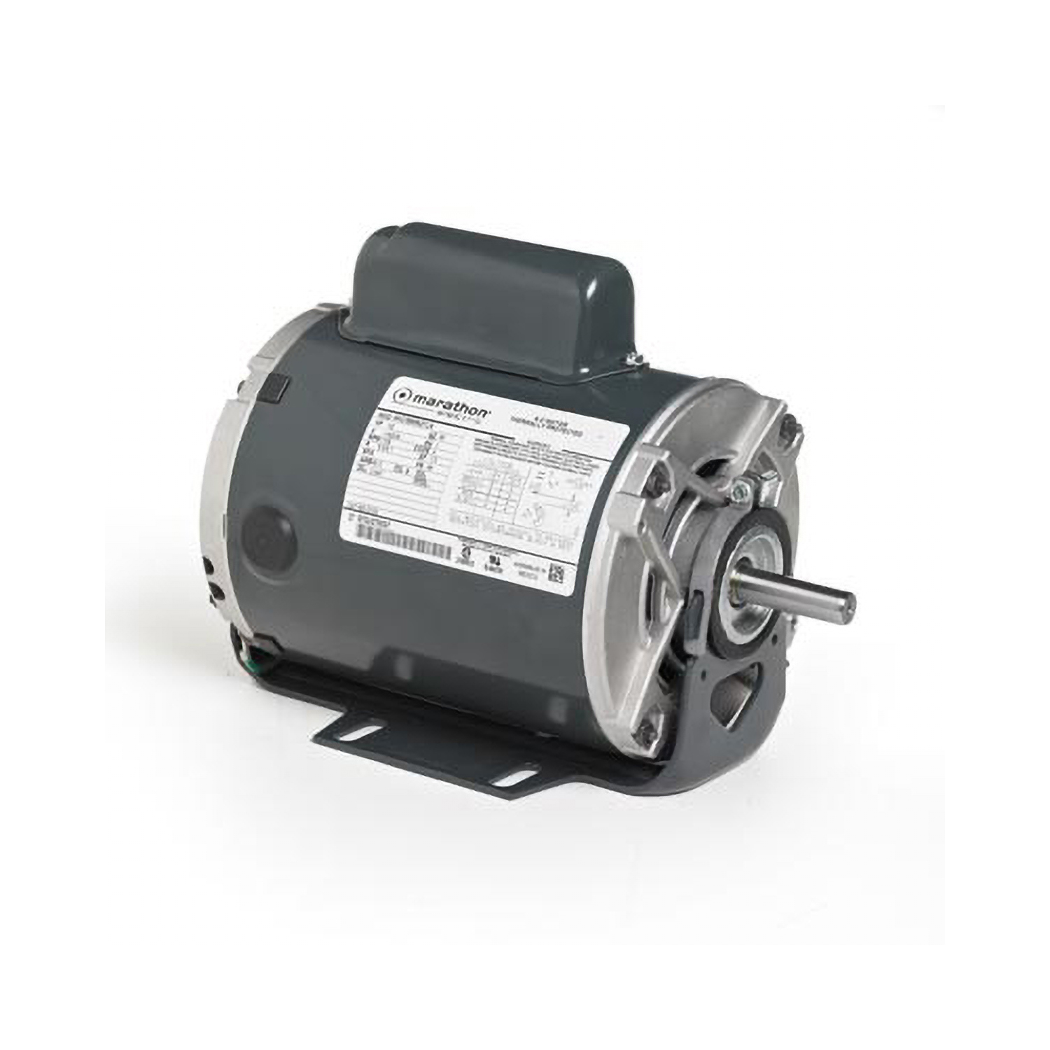 48 FR Capacitor Start Fan and Blower Duty Mtr, 1/2 HP, 1725 RPM, 115/230 V