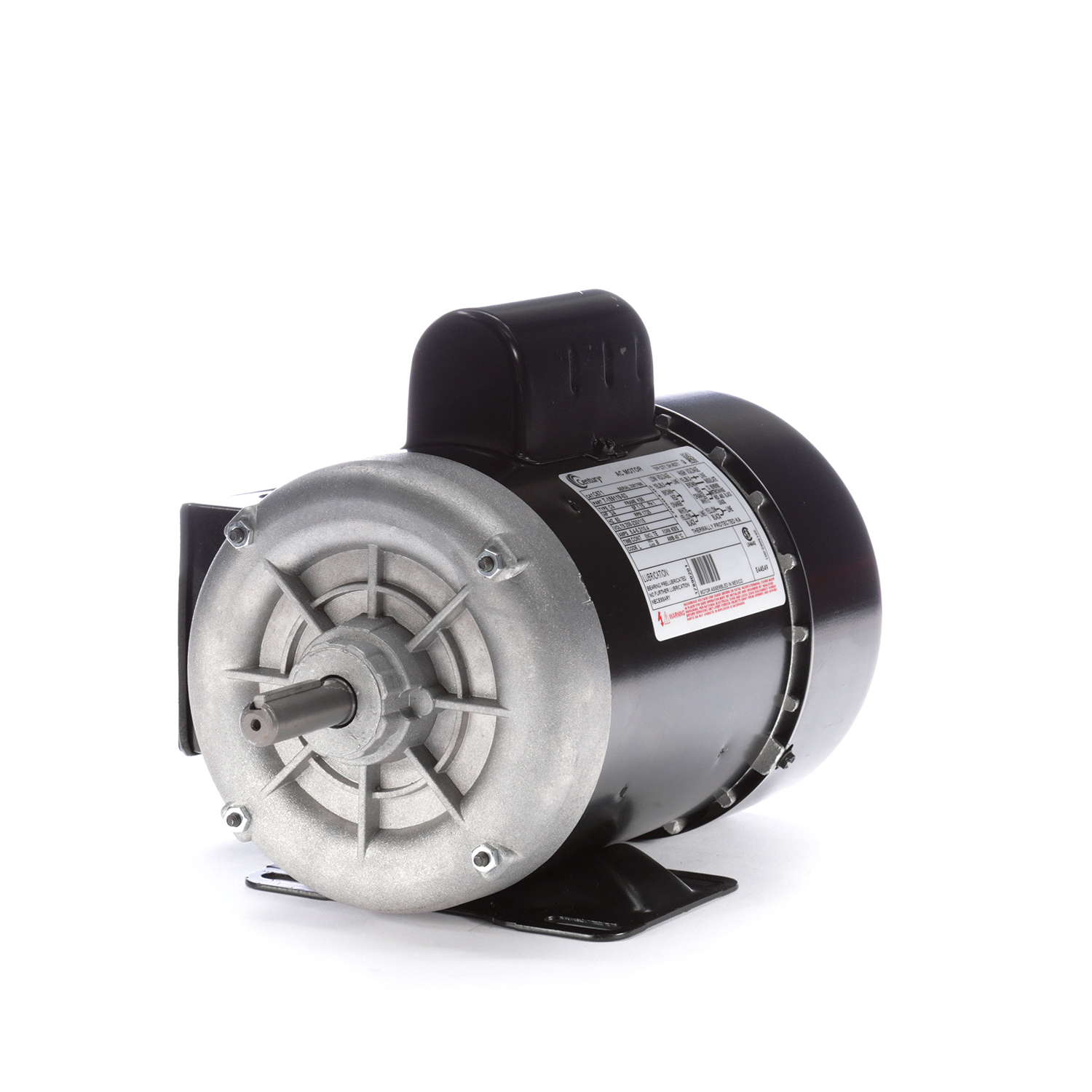 3/4 HP, 208-230/115 V, Totally Enclosed Fan Cooled (TEFC)