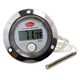 3" Digital Panel Thermometer Front Flange Back Connect