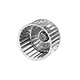 Galvanized Steel Single Inlet Blower Wheel 4-23/32" Diameter 5/16" Bore, CW