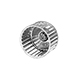 Galvanized Steel Single Inlet Blower Wheel 9-31/64" Diameter 1/2" Bore, CCW