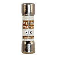 2 Amp 600 VAC KLK Series Fast Acting Midget Fuse