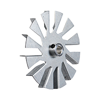 Aluminum Fan Blade, 12 Blade, 3-1/4