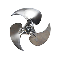 Aluminum Revcor Fan Blade, 3 Blade, 12 in. DIA., CW, Replaces Greenheck