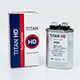TITAN HD Run Capacitor  40 MFD 370 Volt Oval