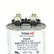 TITAN HD Run Capacitor 7.5 MFD 440/370 Volt Oval