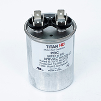TITAN HD Run Capacitor 30 MFD 370 Volt Round