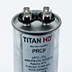 TITAN HD Run Capacitor 70 MFD 440/370 Volt Round