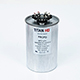 TITAN HD Run Capacitor 60+12.5 MFD 440/370 Volt Round