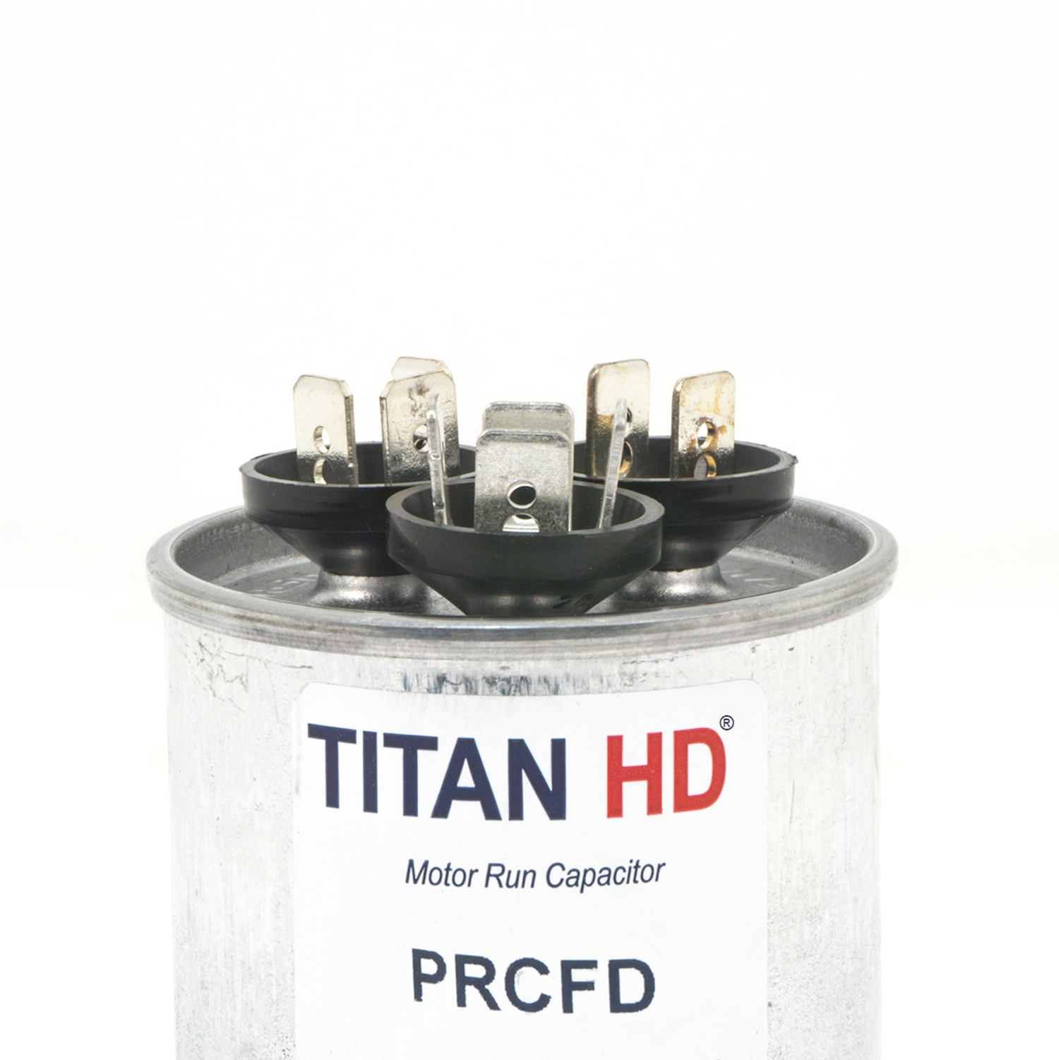 7.5 MFD 440/370V Round Motor Run Capacitor Packard Titan HD™ PRCFD4075 40 