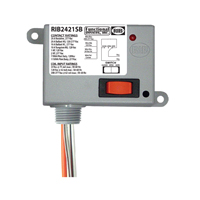 Enclosed Pilot Relay 20Amp SPDT 24Vac/dc/120Vac or 208-277Vac+ Override