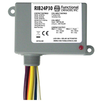 Enclosed Pilot Relay 30Amp DPDT 24Vac/dc