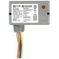 Enclosed Pilot Relay 10Amp SPDT 10-30Vdc Low-inrush