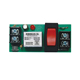 Panel Relay 2.75in 15Amp SPST 24Vac/dc + Override; Polarized