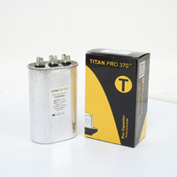 TITAN PRO Run Capacitor 45+5 MFD 370 Volt Oval