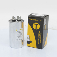 TITAN PRO Run Capacitor 45 MFD 370 Volt Round