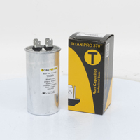 TITAN PRO Run Capacitor 50 MFD 370 Volt Round