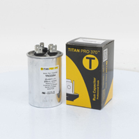 TITAN PRO Run Capacitor 25+4 MFD 370 Volt Round