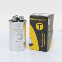 TITAN PRO Run Capacitor 25+5 MFD 370 Volt Round