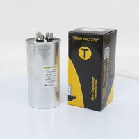 TITAN PRO Run Capacitor 80+10 MFD 370 Volt Round