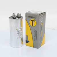 TITAN PRO Run Capacitor 30+3 MFD 440/370 Volt Round